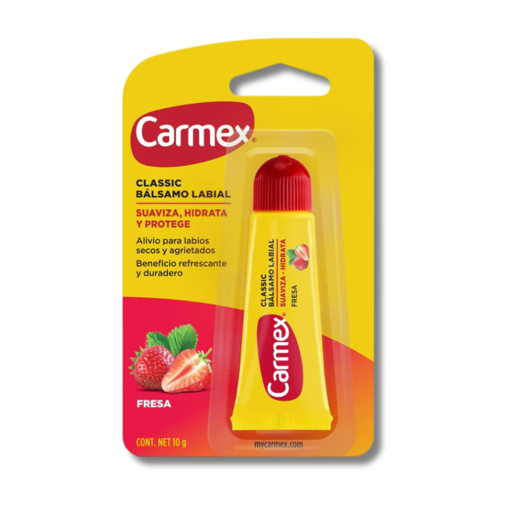 Carmex Frutilla Tubo - Bálsamo Labial