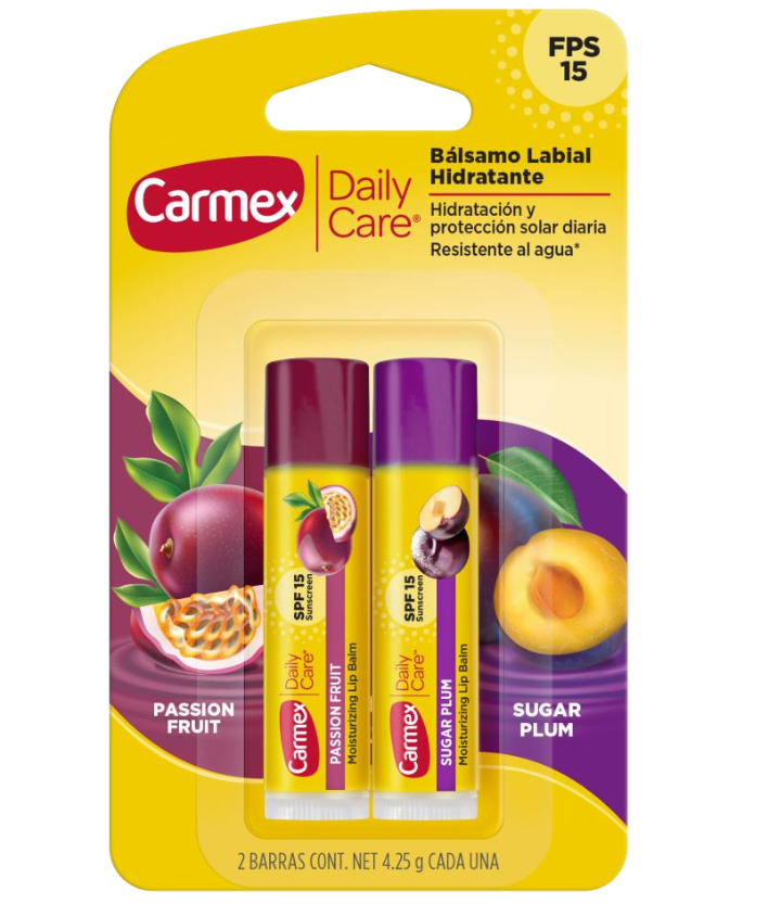 2 BARRAS DAILY CARE - PASSION FRUIT & SUGAR PLUM