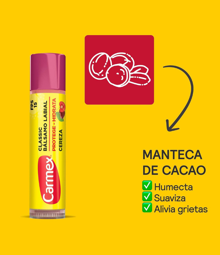 Carmex Cereza Barra - Bálsamo Labial