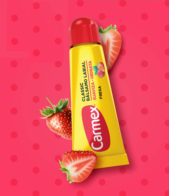 Carmex Frutilla Tubo - Bálsamo Labial
