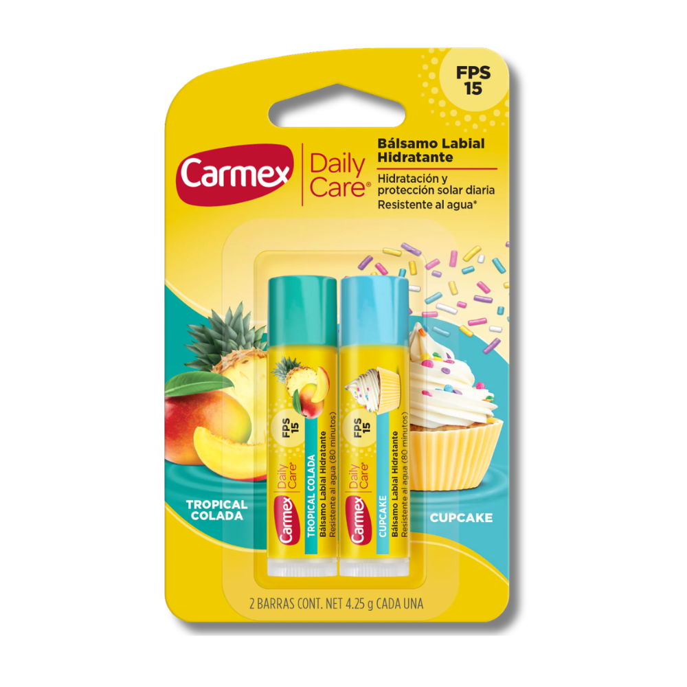 2 BARRAS DAILY CARE - TROPICAL COLADA & CUPCAKE