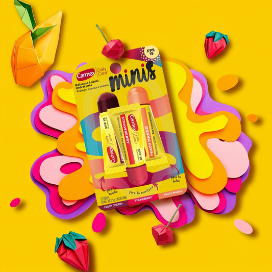 MINIS DAILY CARE FRESH - CHERRY 🍒, STRAWBERRY 🍓 & PEACH MANGO 🥭