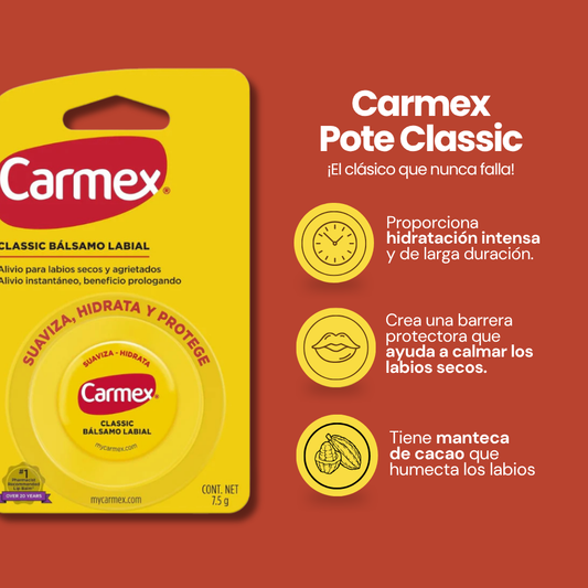 Carmex Pote Classic - Bálsamo Labial
